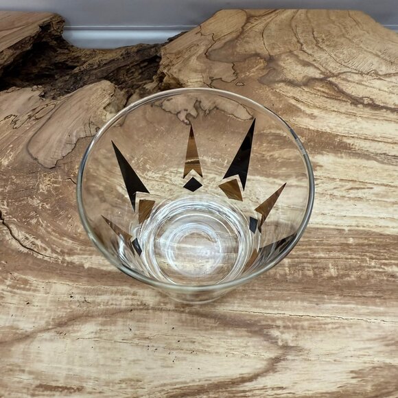 Vintage - Anchor Hocking - Golden Peaks - Whiskey - Old Fashion - Low Ball Glass - Picture 4 of 6